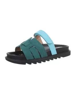 Мюли Ital-Design, цвет blau und grn