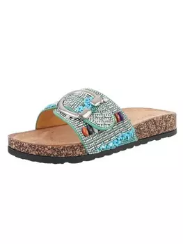 Мюли Ital-Design, цвет grn und silber