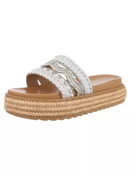 Мюли Ital-Design, цвет wei und silber