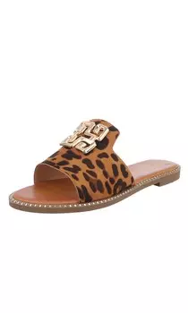 Мюли Ital-Design, коричневый