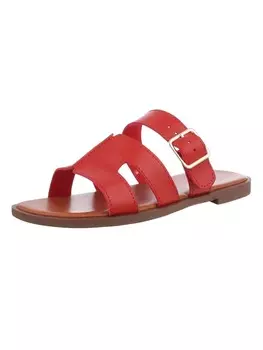 Мюли Ital-Design, красный