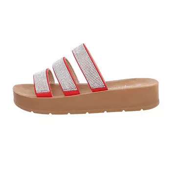 Мюли Ital Design Sandale & Sandalette, красный