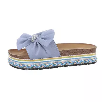 Мюли Ital Design Sandale & Sandalette, светло-синий