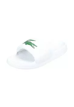 Мюли из искусственной кожи LACOSTE, цвет Wei/ Grn