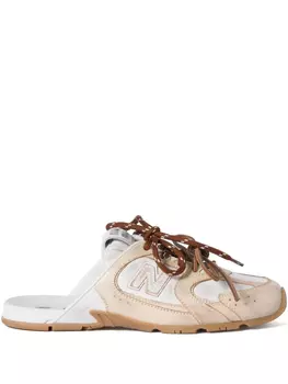 Мюли из коллаборации с New Balance Miu Miu, нейтральный