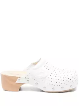 Мюли из коллаборации с Scholl BALENCIAGA, белый