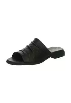 Мюли из кожи наппа Think!, черный