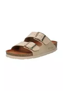 Мюли из нубука Rohde, бежевый