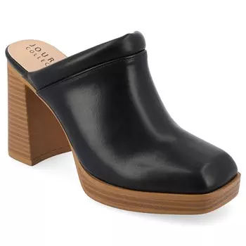 Мюли Izara на блочном каблуке Journee, черный