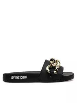 Мюли JA28132G1MI16000 Love Moschino, черный