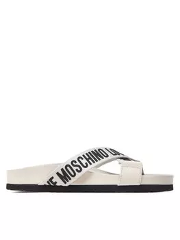 Мюли JA28263G0IIX110A Love Moschino, экрю