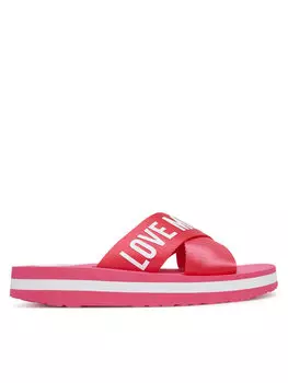 Мюли JA28324G0MIX3604 Love Moschino, розовый