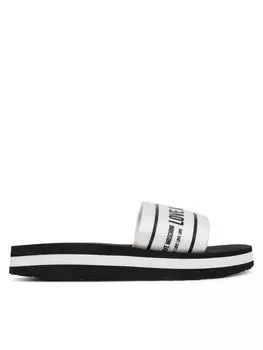 Мюли JA28334G0MIX6100 Love Moschino, белый