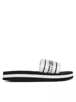 Мюли JA28334G0MIX6100 Love Moschino, белый