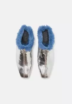 Мюли JAMAL MULE GmbH, серебристого цвета