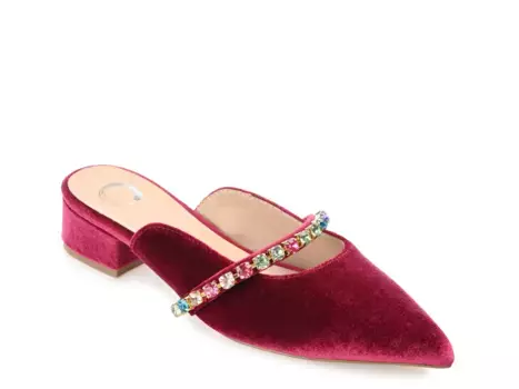 Мюли Jewel Mule Journee Collection, цвет berry