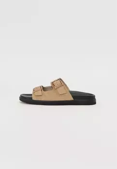 Мюли JFWDALLAS Jack & Jones, серо-коричневый