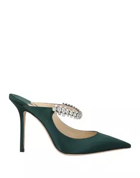 Мюли Jimmy Choo, темно-зеленый