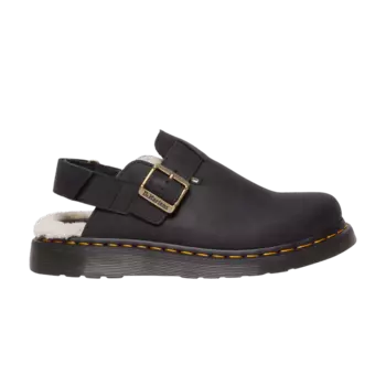 Мюли Jorge 2 Faux Fur Lined Slingback Mule 'Black', черный