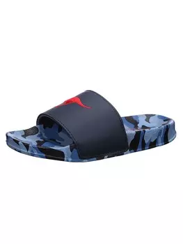 Мюли K-Slide Multi Kangaroos, цвет dunkelblau/rot