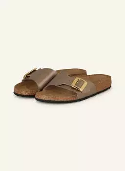 Мюли каталина подушка пряжка Birkenstock, коричневый