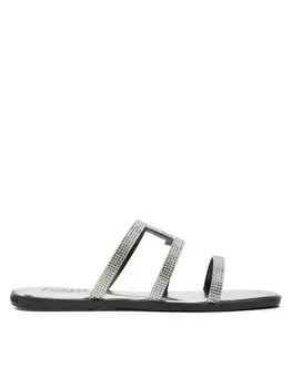 Мюли KL87405 Karl Lagerfeld, серебряный