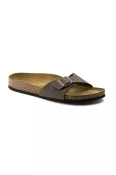 Мюли - Коричневые - Плоские Birkenstock, коричневый