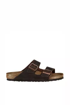 Мюли - Коричневые - Плоские Birkenstock, коричневый