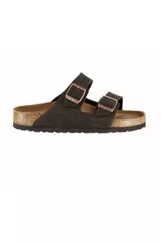 Мюли - Коричневые - Плоские Birkenstock, коричневый