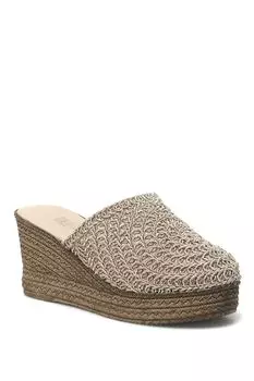 Мюли - Коричневый - Танкетка Butigo