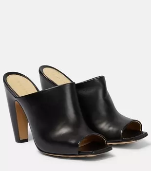 Мюли Lagoon с открытым носком Bottega Veneta, черный