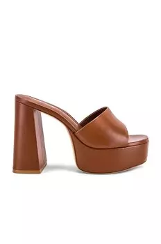 Мюли Larroude Dolly, цвет Caramel