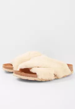 Мюли LASCANA Pantolette, бежевый