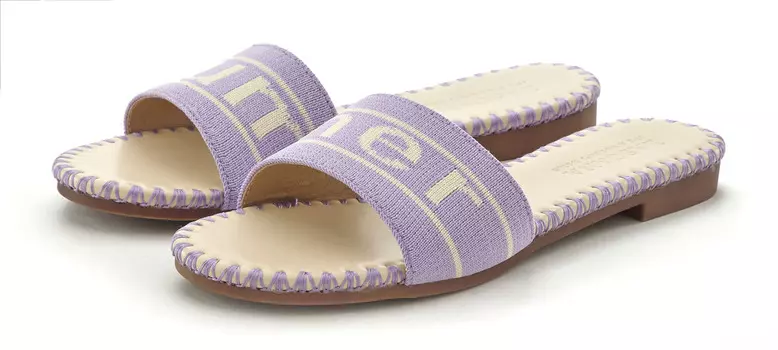 Мюли LASCANA Pantolette, цвет flieder