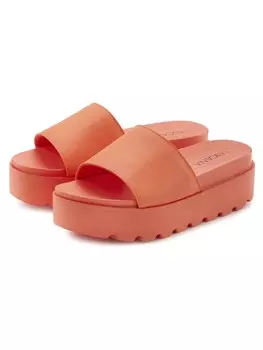 Мюли LASCANA Pantolette, оранжевый