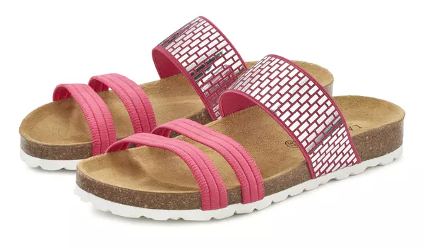 Мюли LASCANA Pantolette, розовый