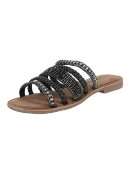 Мюли Lazamani, цвет schwarz/gold