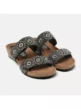 Мюли Lazamani Leder Keil, черный