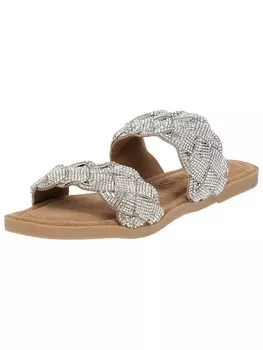 Мюли LAZAMANI, серебряный