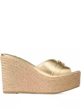 Мюли Leda 100 JIMMY CHOO, золотой