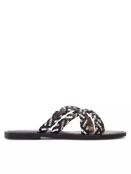 Мюли Les Tropeziennes Schwarz, черный/золотой