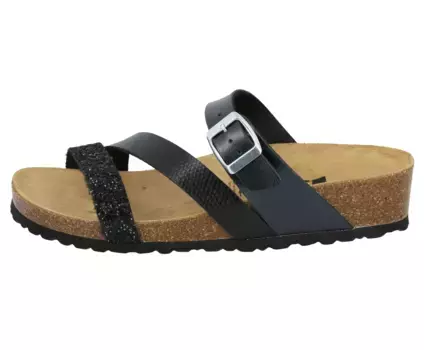 Мюли Lico "Мужской натуральный блеск", черный