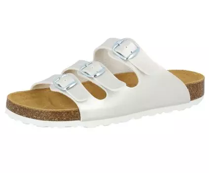 Мюли Lico Pantolette Bioline Lady, серебристый