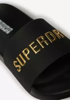 Мюли LOGO Superdry, черный