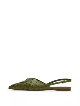 Мюли Lottusse DESTALONADO, зеленый