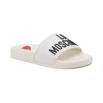 Мюли Love Moschino, белый