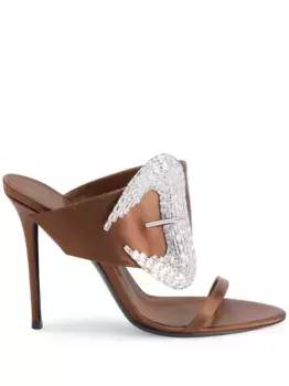Мюли Ludhovica 105 Giuseppe Zanotti, коричневый
