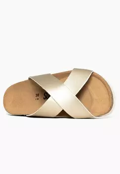 Мюли MACKAY SUNBAY, золотого цвета