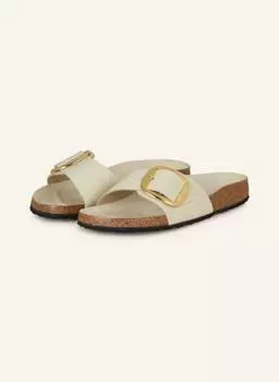 Сандалии Birkenstock Madrid Big Buckle, кремовый