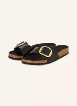 Мюли madrid big пряжкой Birkenstock, черный
